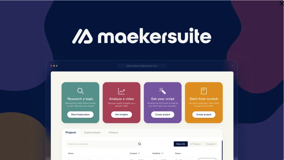 Maekersuite Powerful Video Scripting Solutions