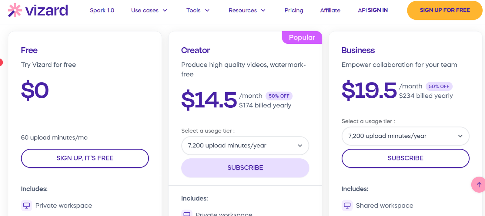 Vizard Ai Pricing Review Alternatives